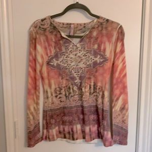 Casual long sleep top